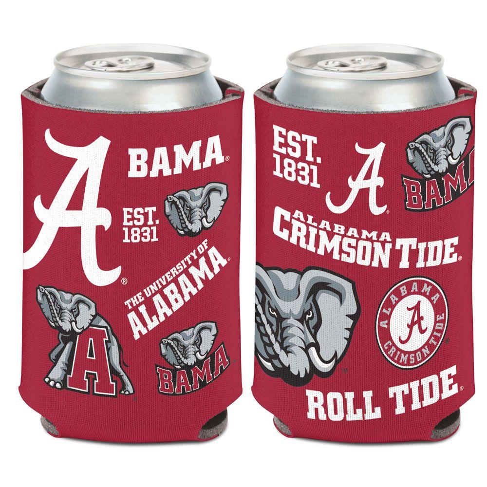Alabama 12 Oz Scatter Can Cooler