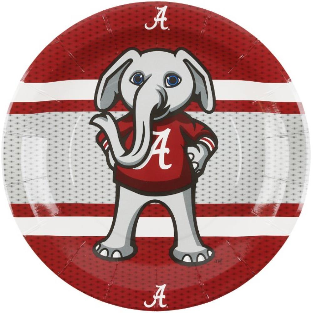 Alabama 9" 8-Count Paper Plates