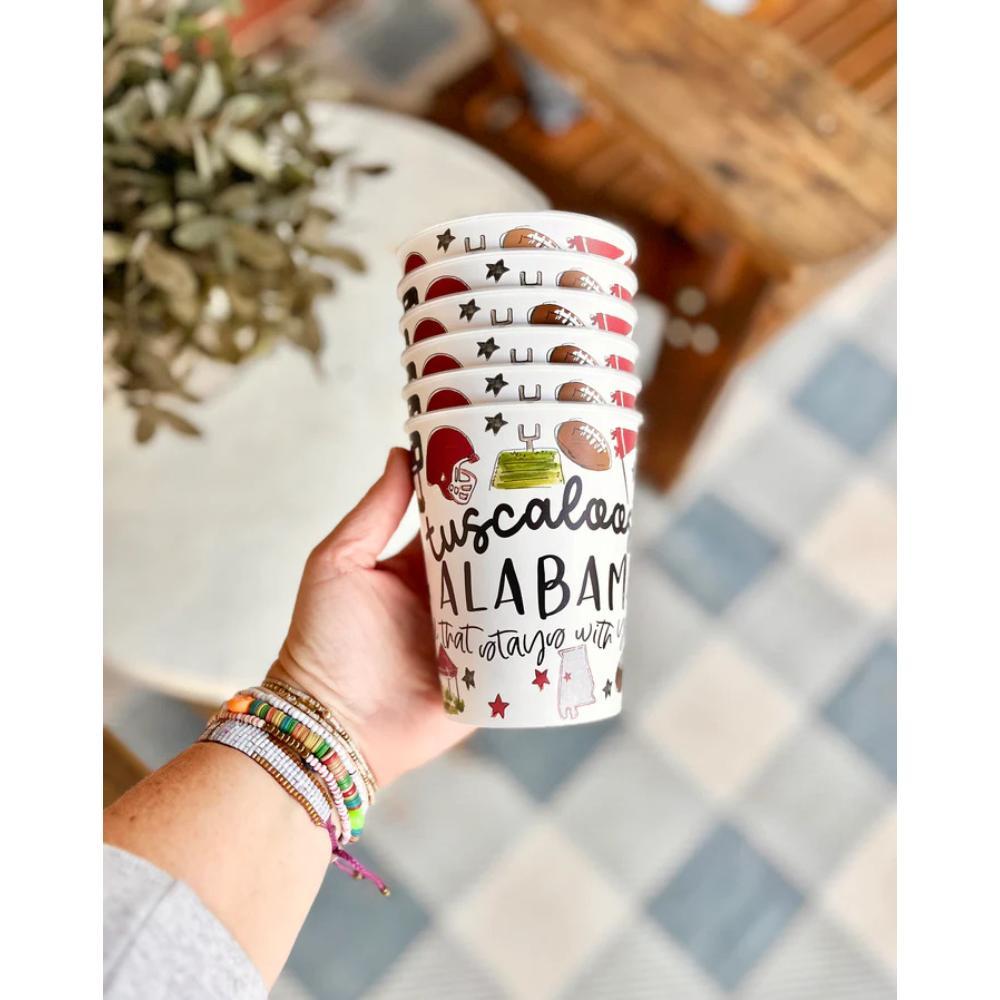 Tuscaloosa Multi Sport Reusable Party Cups