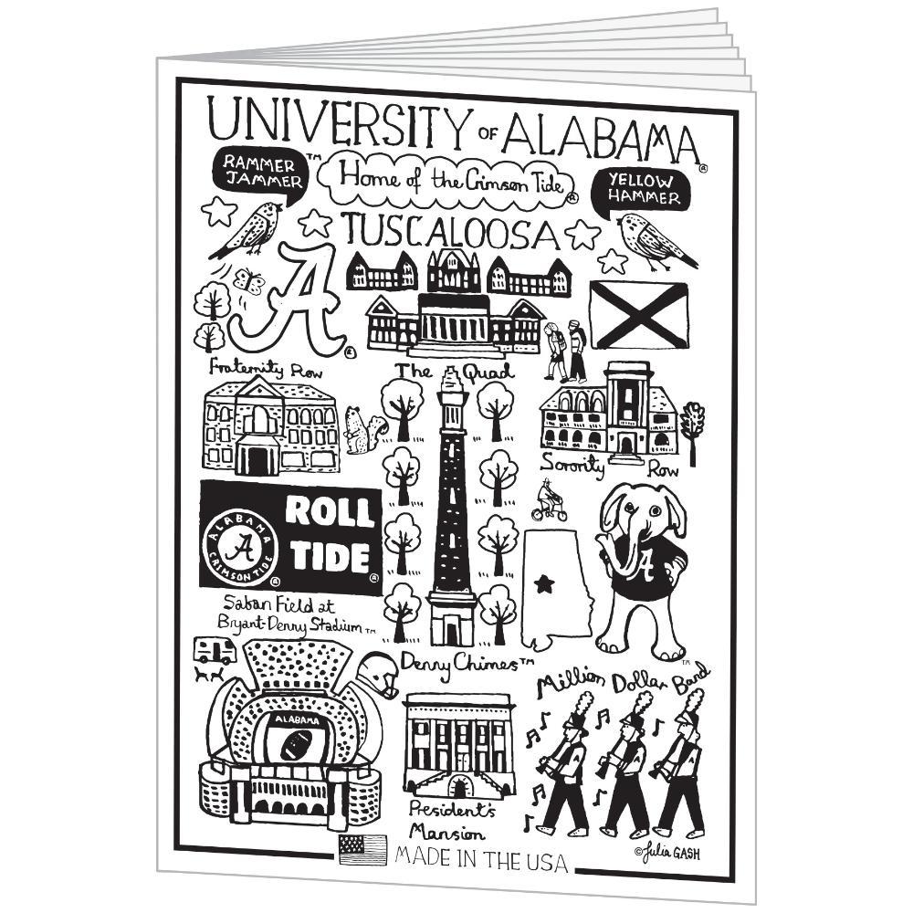 Alabama Julia Gash Coloring Book and Crayons