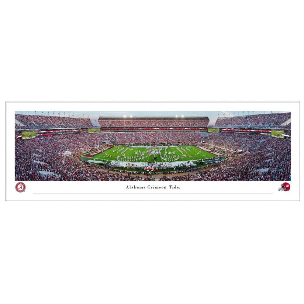 Alabama Million Dollar Marching Band 13.5" X 40" Poster (Unframed)