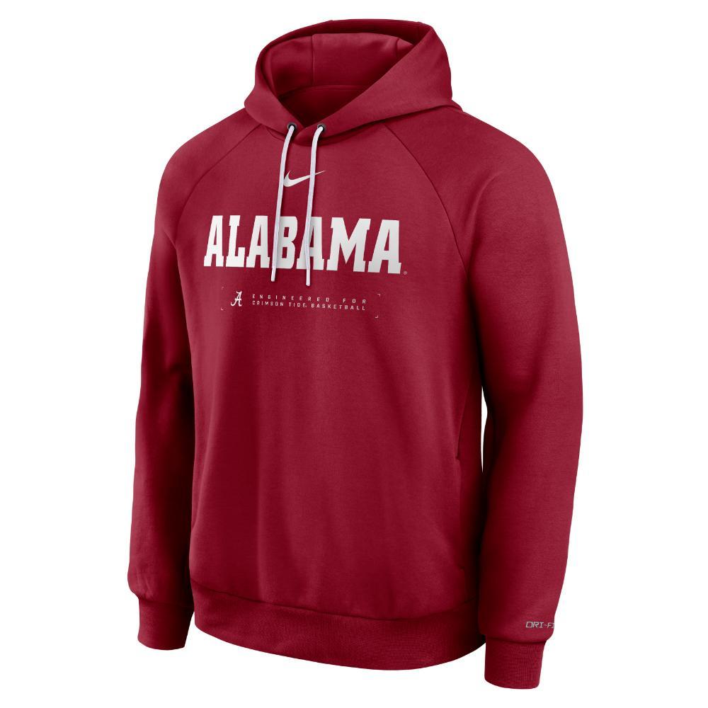 Alabama Nike Dri-Fit Practice Fleece Hoodie