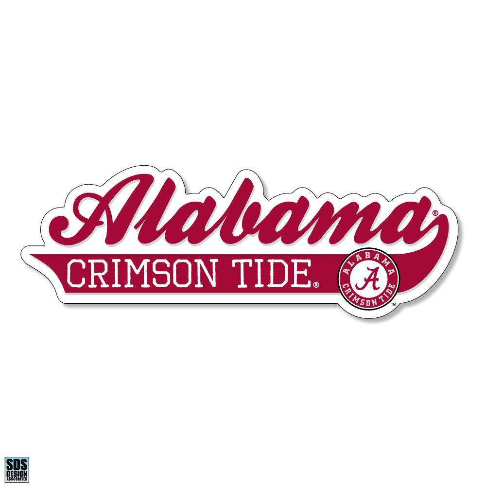 Alabama 10" Varsity Script Decal