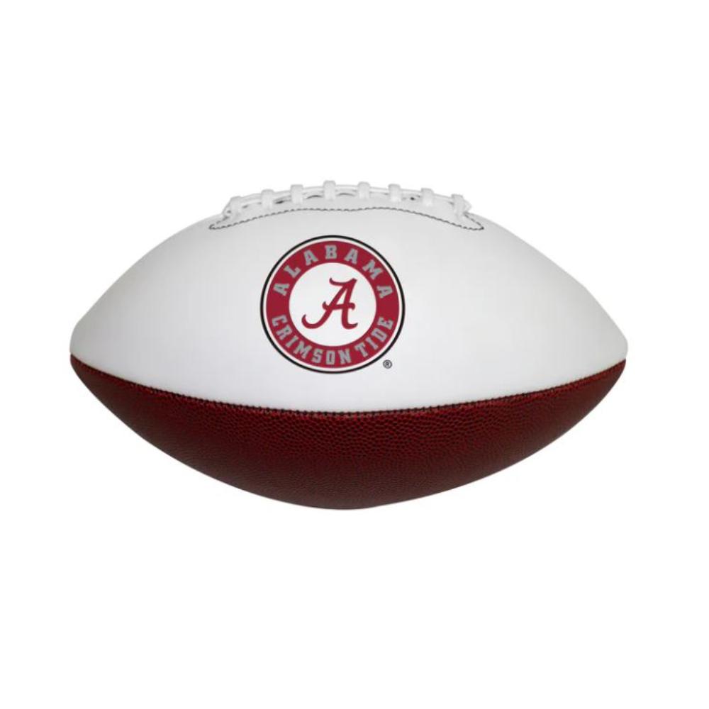 Alabama Logo Brands Official Size Autograph Football
