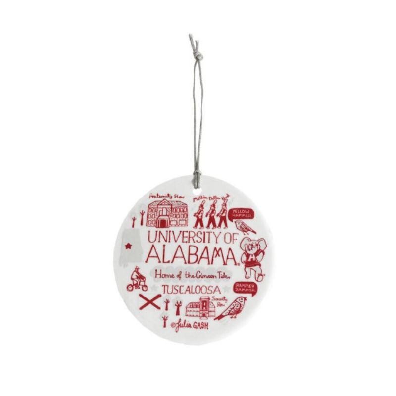 Alabama Julia Gash Round Ornament