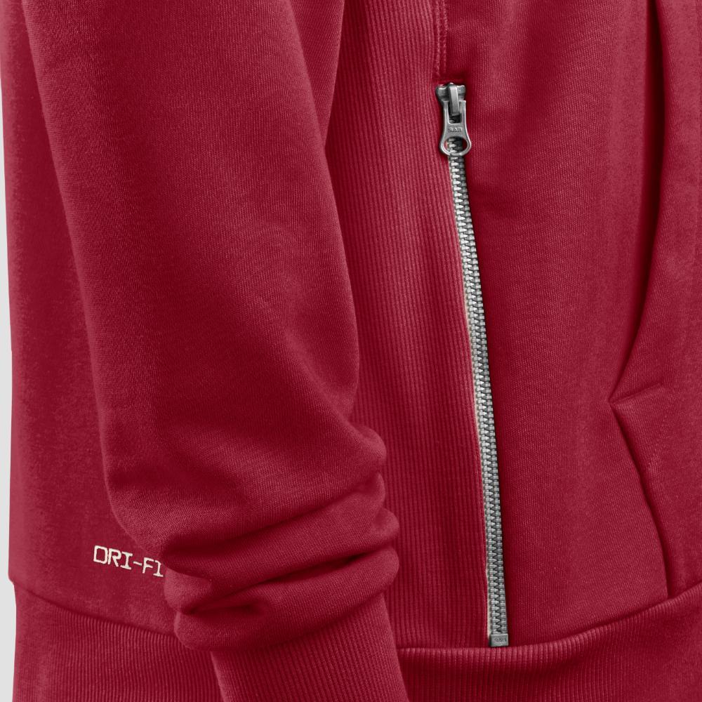 Alabama Nike Dri-Fit Standard Issue Full Zip Hoodie